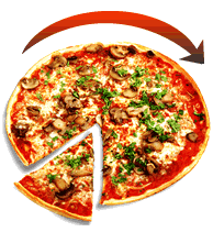 Rotating pizza